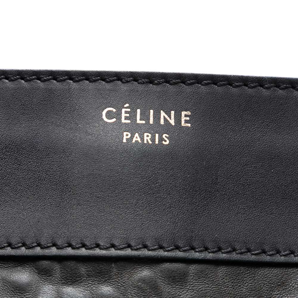 Pre-Loved Celine Mini Embossed Calfskin Luggage Tote - Picture 5 of 7